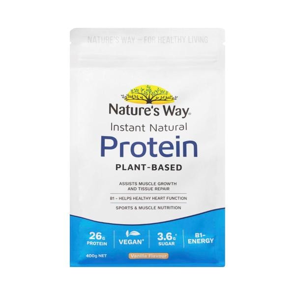 Nature's Way Instant Natural Protein Plant-based Vanilla