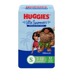 Huggies Little Swimmers Swim Nappies Small (7-12kg) | 12 pack
