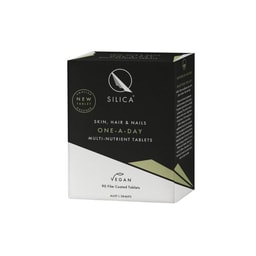 Qsilica Skin, Hair & Nails One-a-day Multi-nutrient Vegan Tablets | 90 Pack
