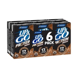 Sanitarium Up&go Protein Energize Choc 6x250ml | 1.5L