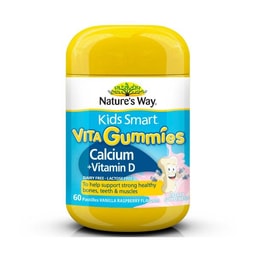 Nature's Way Kid Smart Vita Gummies Calcium +vitamin D | 60 Pack