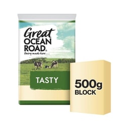 Great Ocean Road Tasty Cheese Block | 500g
