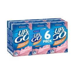 UP&GO Liquid Breakfast Strawberry 6x250ml | 1.5L