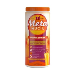 Metamucil Powder 72 Dose Daily Fibre Supplement Smooth Orange | 425g