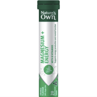 Nature Own Effervescent Magneisum + Energy | 20 pack