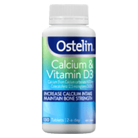 Ostelin Calcium & Vitamin D Tablets w. D3 For Bone Health | 130 pack