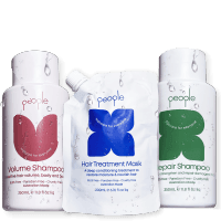Product image of three People Haircare products