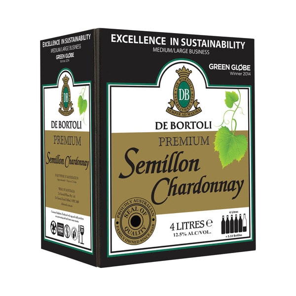 De Bortoli Premium Semillon Chardonnay Cask 4 Litre | 1 Each
