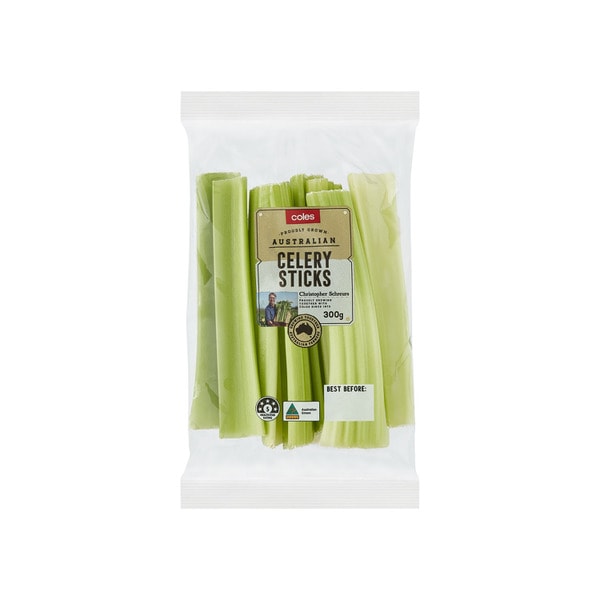 Coles Celery Sticks Prepacked | 300g