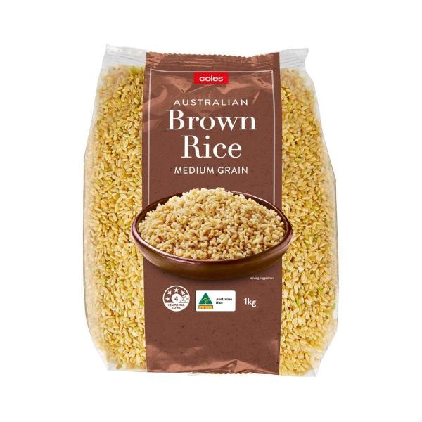 Coles Brown Rice | 1 kg