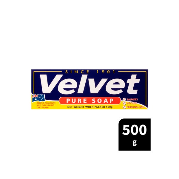 Velvet Pure Laundry Soap Bar | 500g