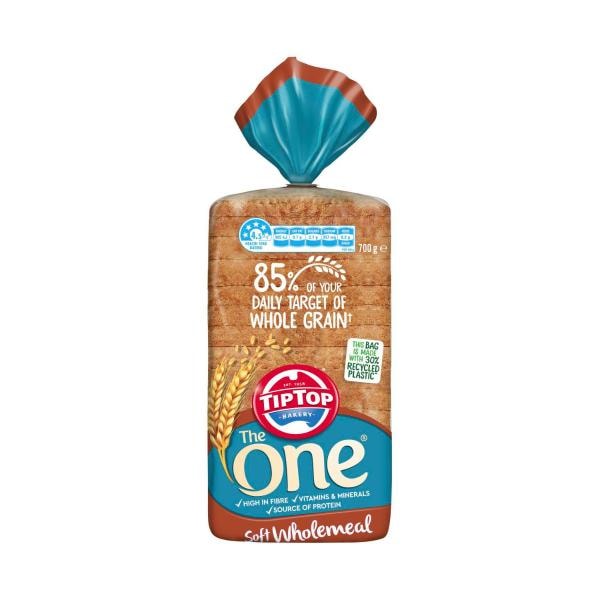 Tip Top The One Wholemeal Sandwich Bread | 700g