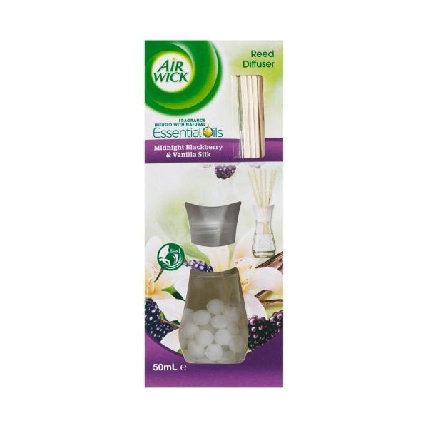 Air Wick Touch of Luxury Midnight Blackberry & Vanilla Silk Reed Diffuser | 50mL