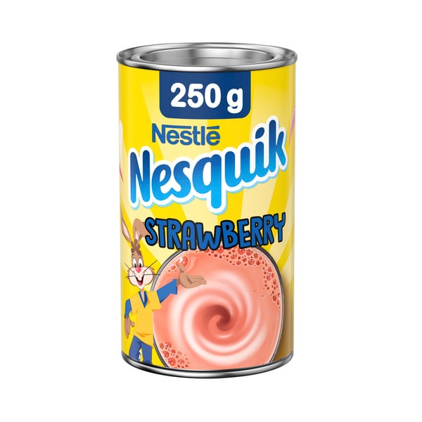 Nestle Nesquik Strawberry Flavoured Milk Drink | 250g