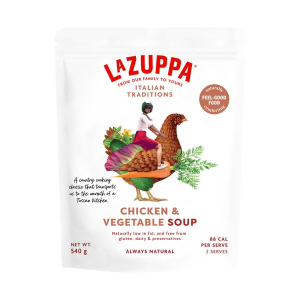 La Zuppa Pouch Tuscan Chicken & Vegetable Soup | 540g