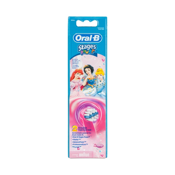 Oral-B Stages Disney Electric Toothbrush Heads | 2 pack