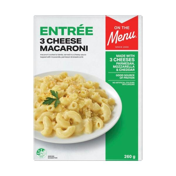On The Menu Frozen Cheese Macaroni | 260g