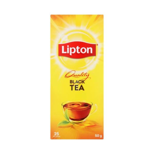 Lipton Black Tea Bags | 25 pack