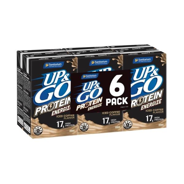 Sanitarium Up&Go Energize Coffee 6x250mL | 1.5L