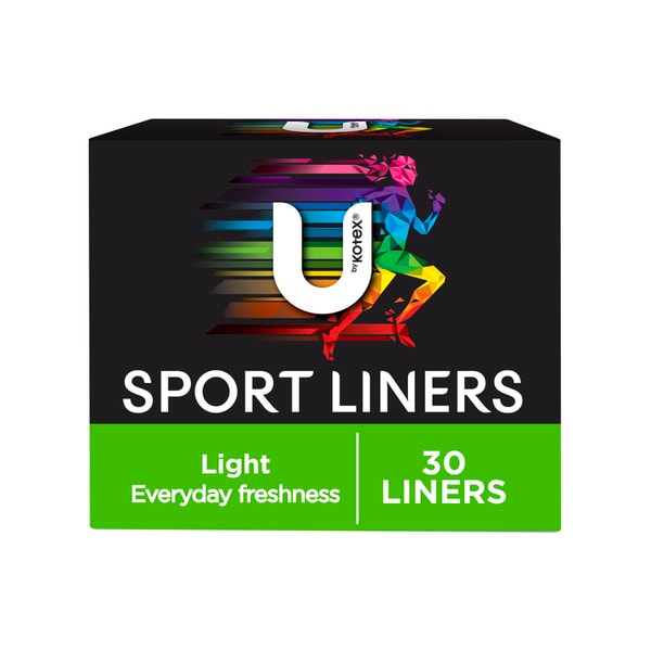 U by Kotex Sport Liners | 30 pack