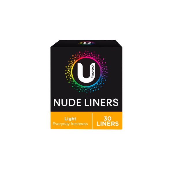 U by Kotex Nude Liners | 30 pack