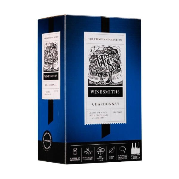 Winesmiths Premium Selection Chardonnay Cask 2 Litre | 1 Each