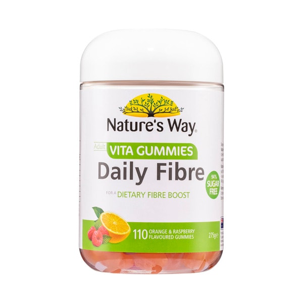 Nature's Way Vita Gummies Daily Fibre Vitamins | 110 pack