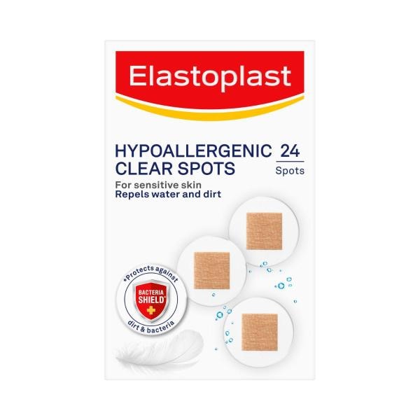 Elastoplast Hypoallergenic Transparent Spots | 24 pack