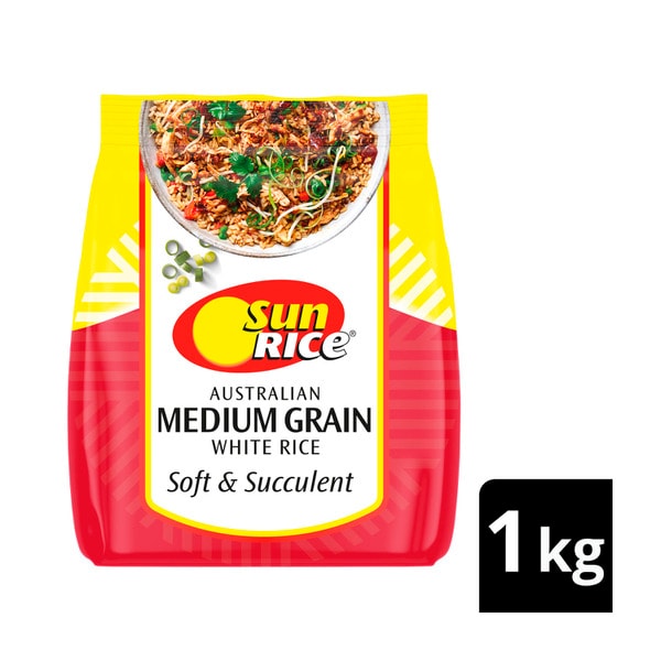 Sunrice Medium Grain White Rice | 1kg