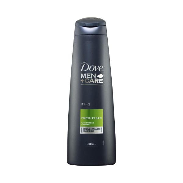 Dove Men Fresh Clean 2 in 1 Hair Shampoo | 300mL