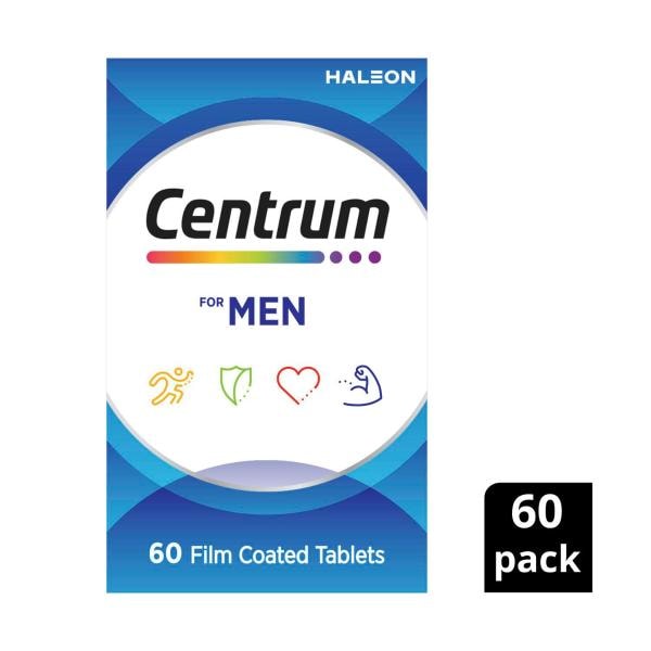 Centrum For Men Daily Multivitamin Supplements | 60 each
