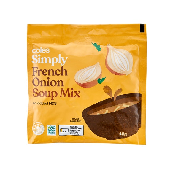 Coles French Onion Soup | 40g
