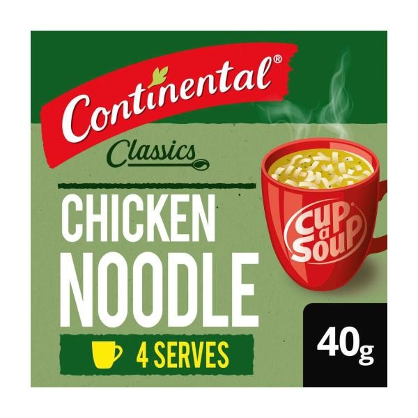 Continental Cup A Soup Chicken Noodle Soup Serves 4 | 40g