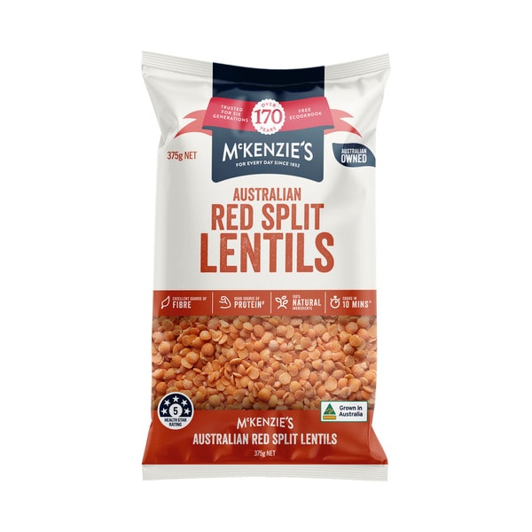 McKenzie's Split Red Lentils | 375g