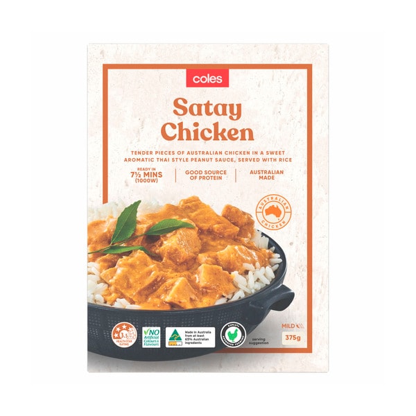 Coles Meals Satay Chicken | 375g