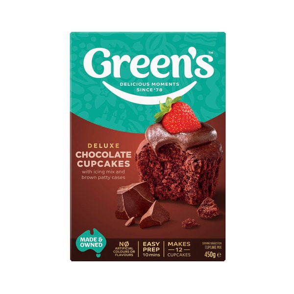 Green's Velvety Chocolate Cupcake Baking Mix | 450g