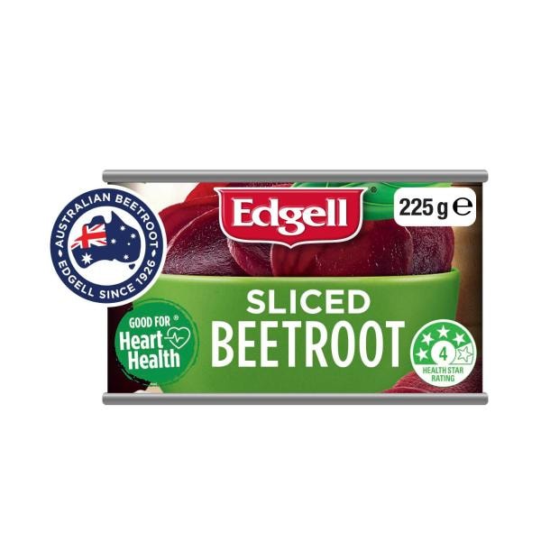 Edgell Australian Grown Sliced Beetroot | 225g