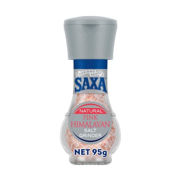 Saxa Natural Pink Himalayan Salt Grinder | 95g