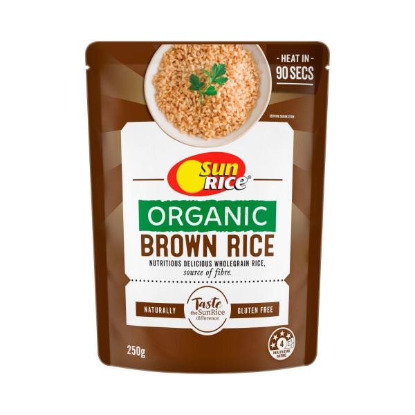 Sunrice Organic Brown Rice | 250g