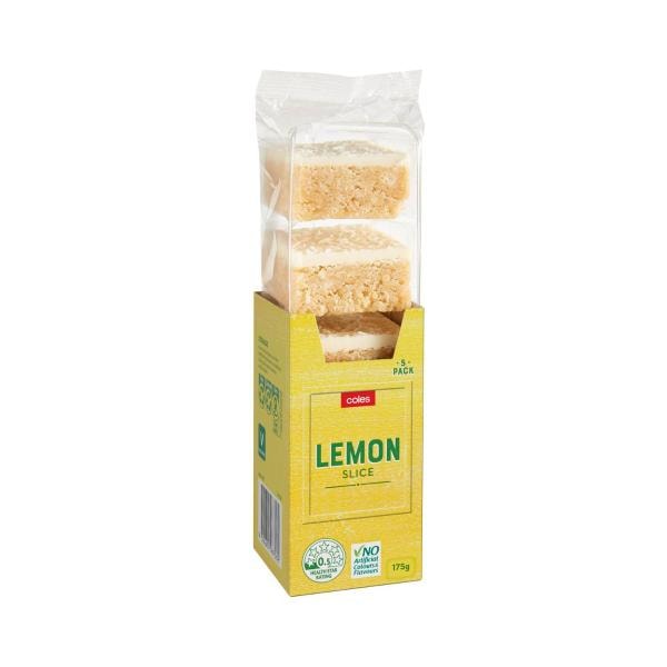 Coles Lemon Slice | 175g