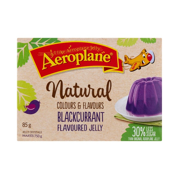 Aeroplane Blackcurrant Jelly Crystals 30% Reduced Sugar | 85g
