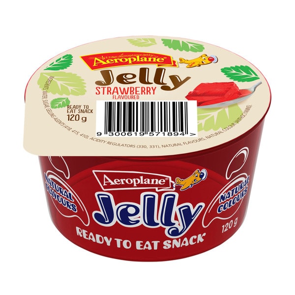 Aeroplane Ready To Eat Strawberry Jelly | 120g