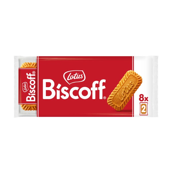 Lotus Biscoff Biscuits 8X2 pack | 124g