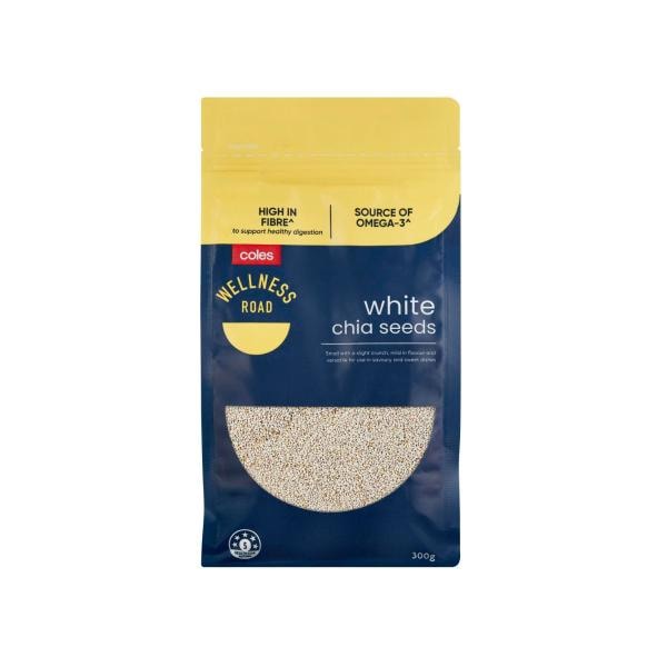 Wellness Road White Chia Seeds | 300g