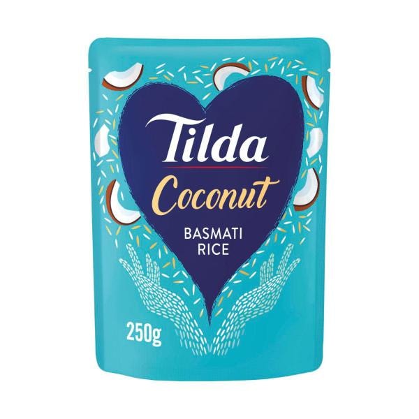 Tilda Coconut Steamed Basmati Rice | 250g
