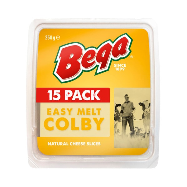 Bega Easy Melt Colby Slices | 250g
