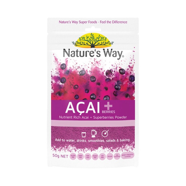 Nature's Way Super Foods Acai | 50g