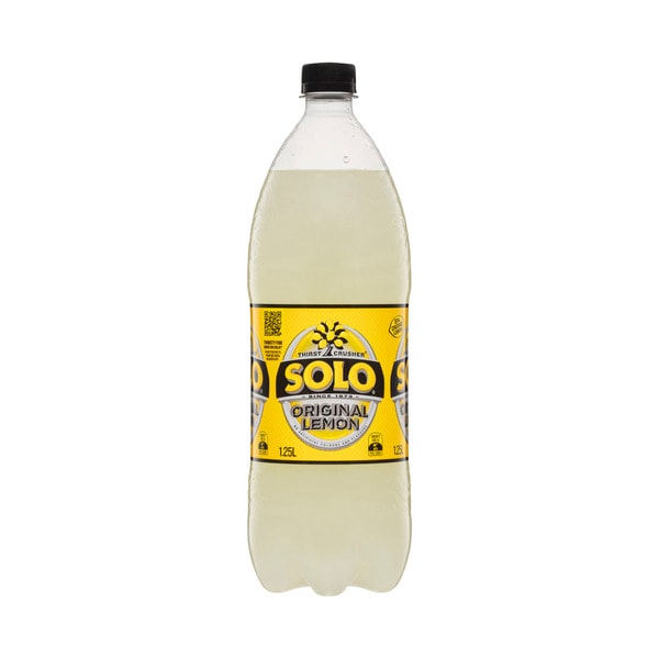 Solo Thirst Crusher Original Lemon Soft Drink Bottle | 1.25L