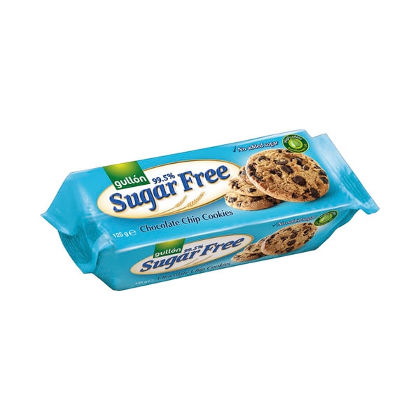 Gullon Sugar Free Chocolate Chip Cookies | 125g