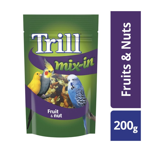 Trill Fruit & Nut Blend Bird Food | 200g